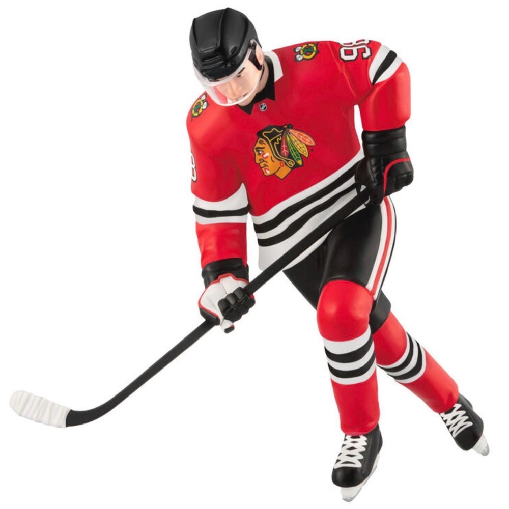 Hallmark Keepsake 2025 CONNOR BEDARD CHICAGO BLACKHAWKS NHL Ornament — NEW - Picture 10 of 10